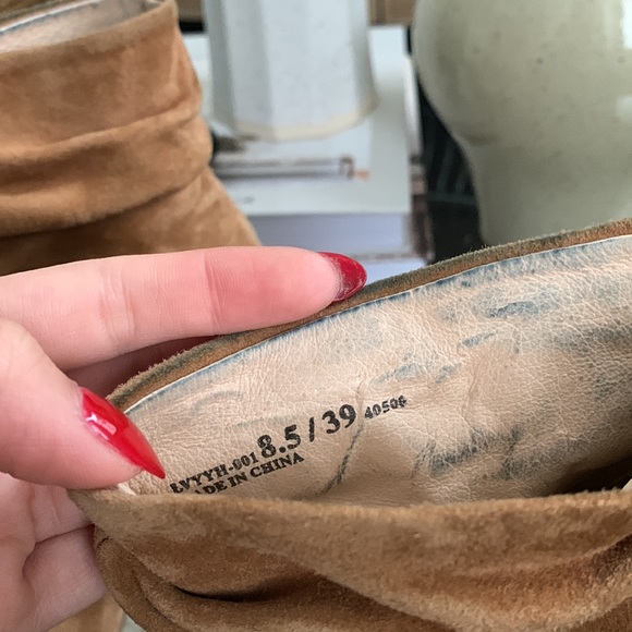 Chinese Laundry x Kristin Cavallari Laurel Suede Booties, Size 8.5 - Picture 7 of 10